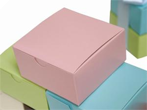 10 x 10 x 5cm Cake Box - Pink -25pc