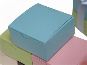 10 x 10 x 5cm Cake Box - Turquoise -25pc