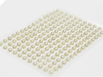 Adhesive Pearls - Ivory 528pcs