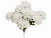 14 Chrysanthemum Mum Balls - White