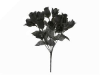 Mini Rose Buds - Black 1-bunch