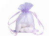 10.16 cm x 15.24 cm Lavender Organza Bags-10/pk