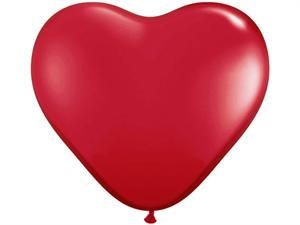 Love Heart Balloons-Red 25/pk