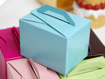 Tote Favour Boxes - Turquoise x 50pc