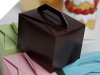 Tote Favour Boxes - Chocolate x 50pc