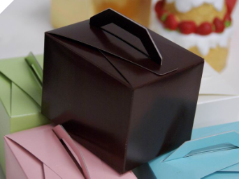Tote Favour Boxes - Chocolate x 50pc