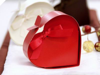 Red Heart Favour Box- 100pc