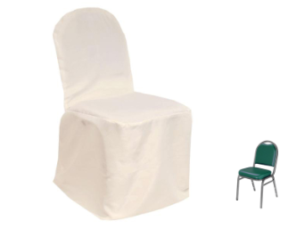 Banquet Chair Covers (Polyester) - IVORY