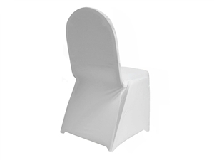 Spandex Stretch Chair Covers - WHITE
