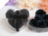 Heart Rose Soap Petals-Black