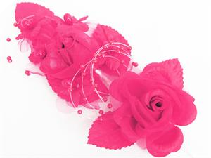 Headpiece-Fuchsia/Hot Pink-1/pk