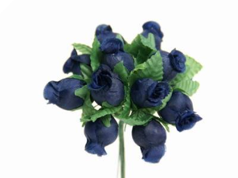 Rose Bud-Navy Blue.144/pk Rose Bud-Navy Blue.144/pk