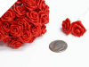 Ribbon Roses-Red.144/pk