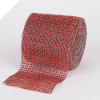 Diamond Jewel Wrap - Red - per metre