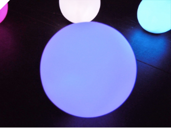 Floating LED Light Ball - Purple/Lavender