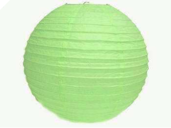 40.64 cm Paper Lantern- Green