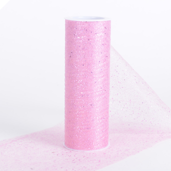 Organza Stardust Glitter - Pink