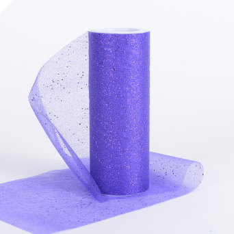 Organza Stardust Glitter - Purple