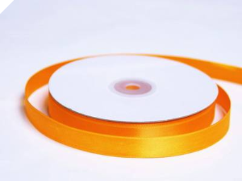 1.58cm Satin Ribbon-Orange