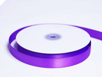 1.58cm Satin Ribbon-Purple