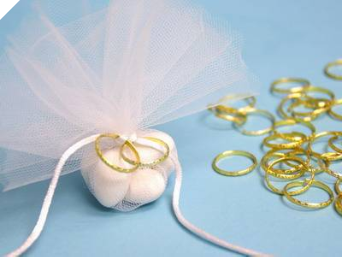 Gold Wedding Rings-144/pk
