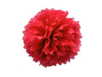 25.40cm Pom Poms - Red - 6/pk 25.40cm Pom Poms - Red - 6/pk