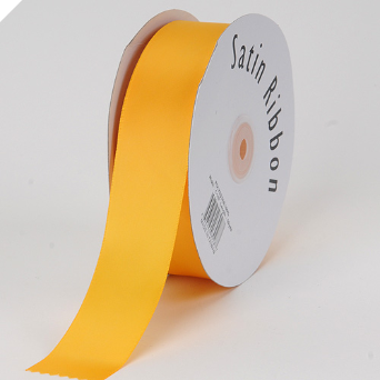 3.81 cm Satin Ribbon-Yellow (Bright)