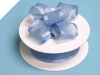 2.22cm Wired Satin Edged Organza-Periwinkle