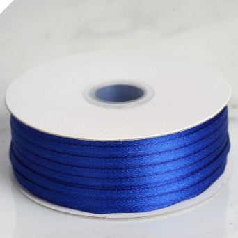 0.31 cm Satin Ribbon-Royal Blue 91 metres