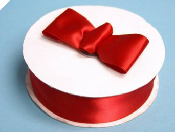 3.81 cm Satin Ribbon-Red (Out of stock)