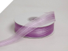 2.22 cm Satin Stripe Organza - Lavender