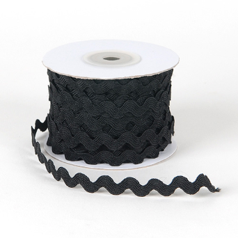 10mm Ric Rac - Black (out of stock) 10mm Ric Rac - Black (out of stock)