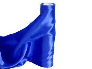 Satin Fabric 137cm x 9.14m - Royal Blue