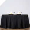 274.32cm Round Tablecloth - Black