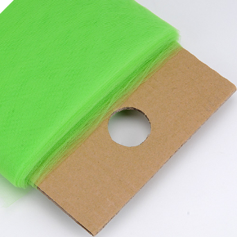 137.16cm x 36.5m Tulle Fabric Bolt - Apple Green