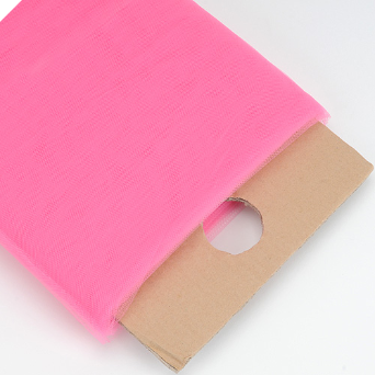 137.16cm x 36.5m Tulle Fabric Bolt - Candy Pink (Out of stock)