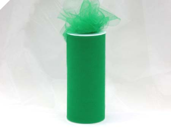 15.24cm x 22.86m Tulle Roll - Emerald Green (Out of stock)