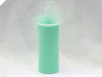 15.24cm x 91.44m Tulle Roll - Mint (Out of stock)