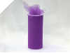 15.24cm x 22.86m Tulle Roll - Purple