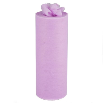 30.48cm x 91.44m Tulle Roll - Lavender