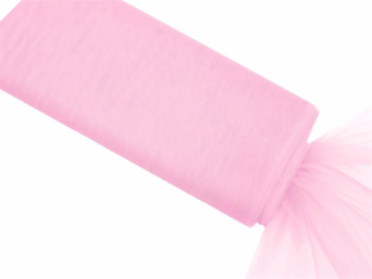 137.16cm x 36.5m Tulle Fabric Bolt - Pink (Out of stock)