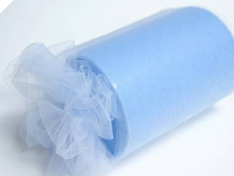22.86cm x 91.44m Tulle Roll - Blue 22.86cm x 91.44m Tulle Roll - Blue