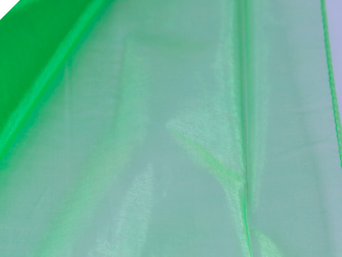 Organza wrap 147.32cm x 9.14m - Apple Green