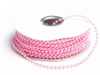 3mm String Beads-Pink-21.94m