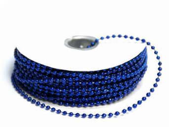 3mm String Beads-Royal-21.94m