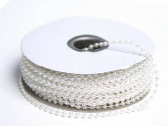 3mm String Beads-White-21.94m