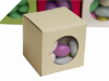 Window Cube Favour Box Ivory-50pc
