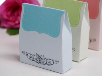 Tapestry Favour Box - Turquoise x 100pc
