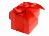 Red Favour Boxes 2pc - 25 Pack