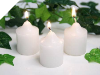 White Votive Candles-12/pk